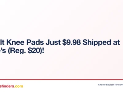 Kobalt Knee Pads Just $9.98 Shipped at Lowe’s (Reg. $20)!