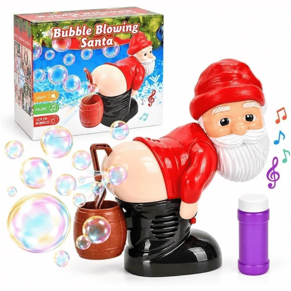 Christmas Farting Santa Bubble Blower Deal: Save $18.xx at Amazon