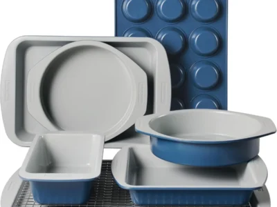 8-Piece Tramontina Rise Ceramic Non Stick Baking Pans Set $46.xx at Amazon