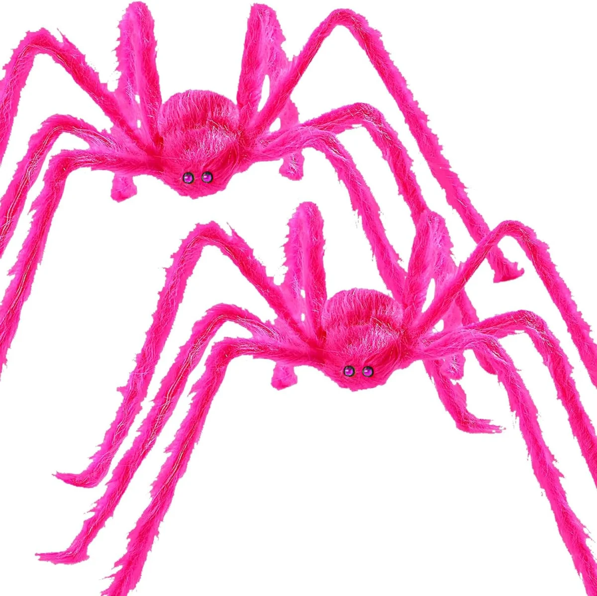 2-Pack 5′ Halloween Giant Hairy Spider Only $6.xx at Amazon