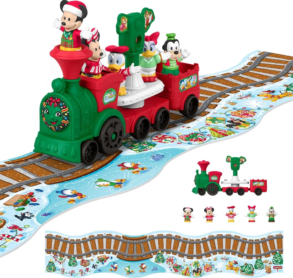 Musical Christmas Train Toy Deal
