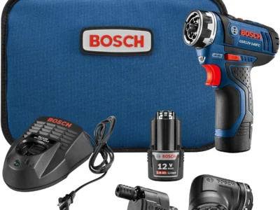 Bosch 12V Flexiclick 5-In-1 Cordless Multi-Head Electric Screwdriver Drill Set $141.xx + Free S&H