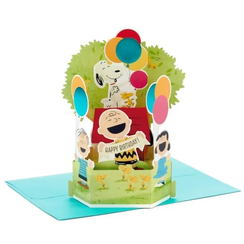 Hallmark Peanuts Pop Up Birthday Only $3.xx (Reg. $8) at Amazon