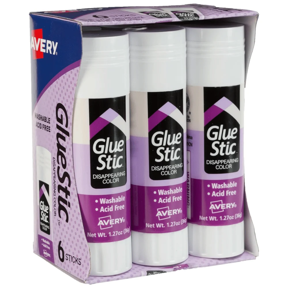 Avery Glue Stic Washable Deal: Save $8.xx at Amazon Online
