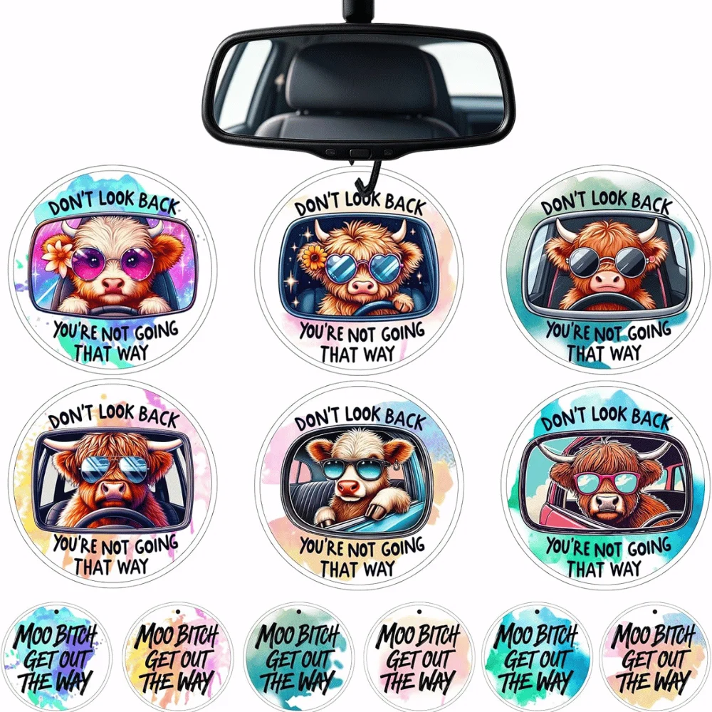 Car Air Fresheners Highland Cow Deal: Save $4.xx at Amazon
