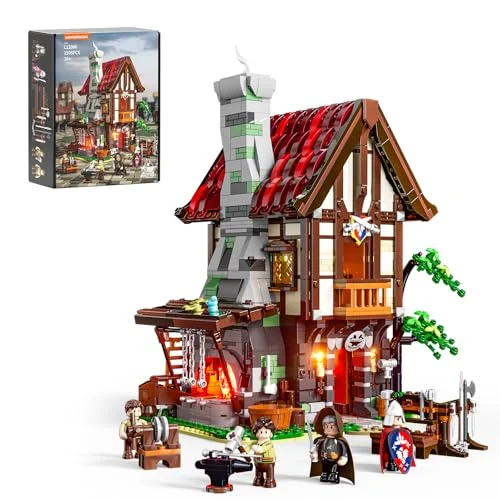 LUMIBRICKS Medieval Forge House Only $71.xx (Reg. $90) at Amazon