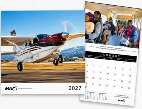 2027 Mission Aviation Fellowship Calendar Deal at Mission Aviation Fellowship