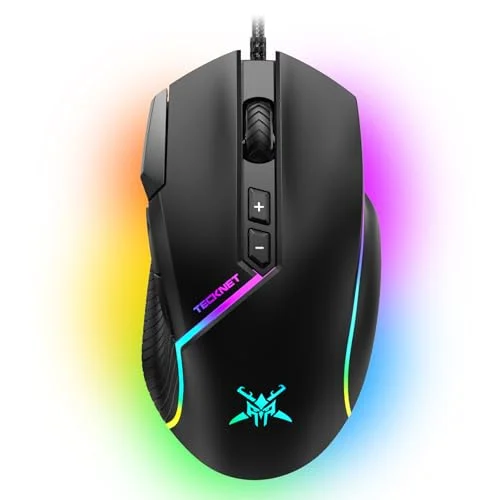 TECKNET 12800 DPI Gaming Mouse Only $15.xx (Reg. $30) at Amazon