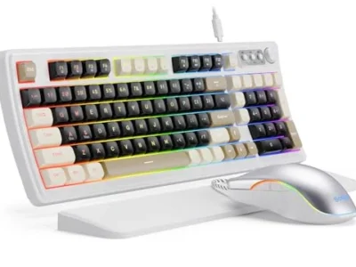 SABLUTE Gaming Keyboard and Mouse Combo w/ Wrist Rest $17.xx at Amazon