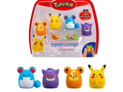 Squish-a-longs Pokémon Mini-Squish 4-Pack Deal: Save $13.02 at Walmart