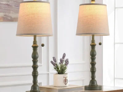 Modern Farmhouse Table Lamp Set Only $35.xx (Reg. $41) at Amazon