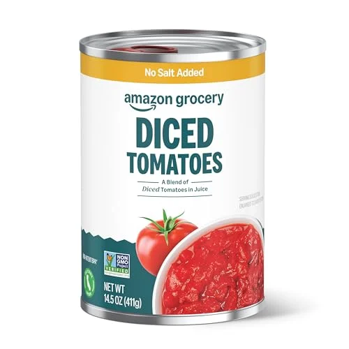 14.5‑Oz Diced Tomatoes Only $0.xx at Amazon – No Salt Added