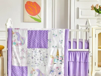 3 Piece Patchwork Crib Bedding Set Deal: Save on Cozy Nursery