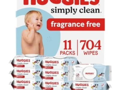 Huggies Simply Clean Baby Wipes Only $12.xx at Amazon