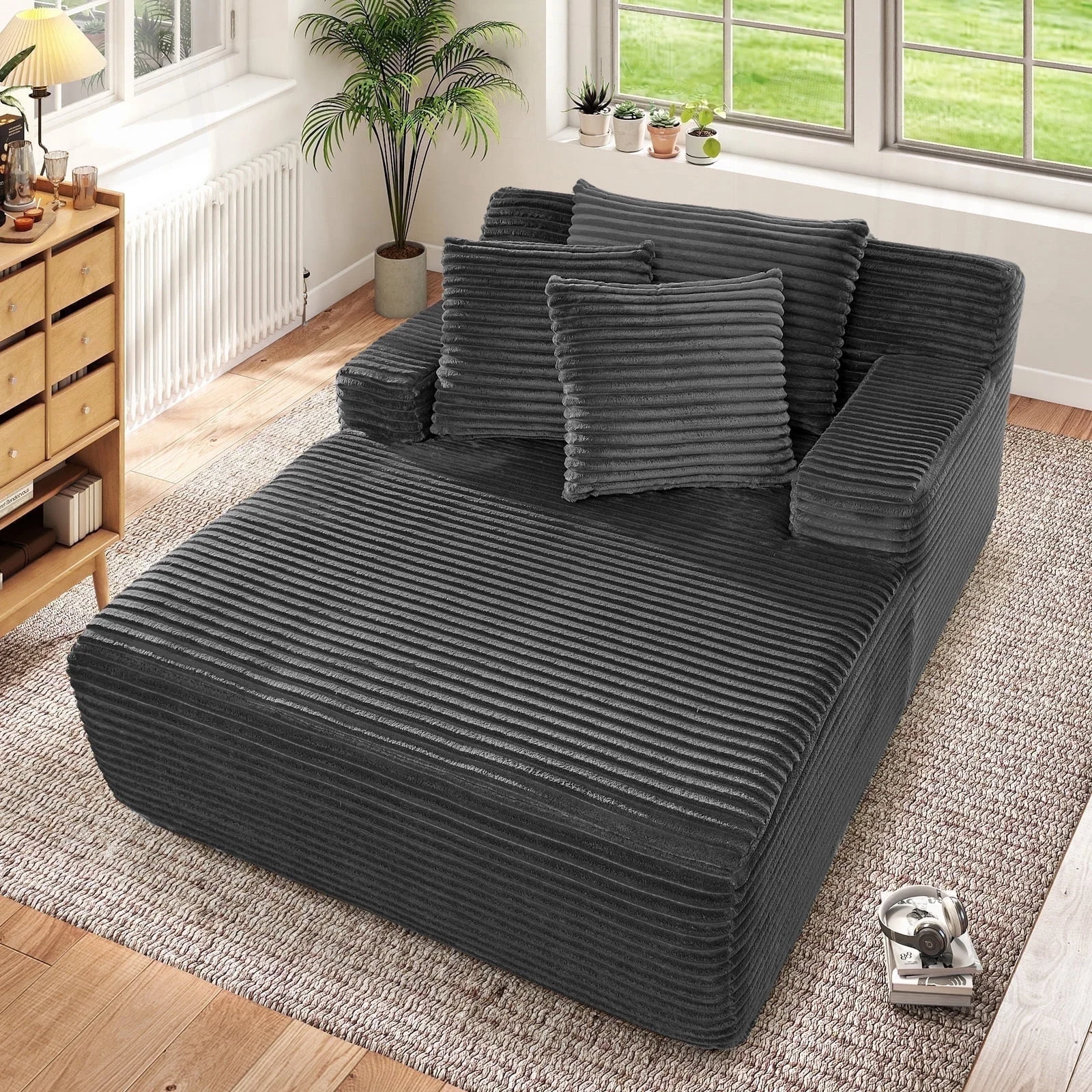 Muumblus Oversized Chaise Lounge Sofa Chair Only $227 at Walmart