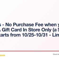 VISA Gift Card Only $200 (No Purchase Fee) at Staples