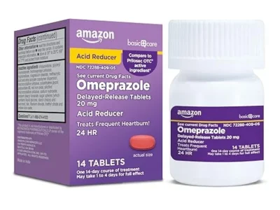 Select Accts Omeprazole 20mg Tablets $2.xx (Reg. $4) at Amazon