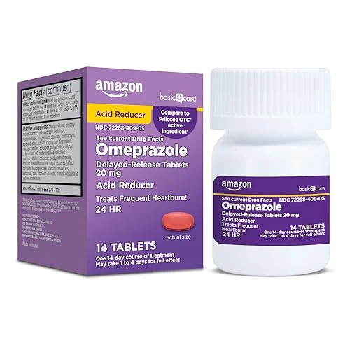 Select Accts Omeprazole 20mg Tablets $2.xx (Reg. $4) at Amazon