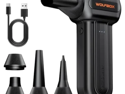 3-Speed WOLFBOX Cordless Compressed Air Duster Only $36.xx at Amazon