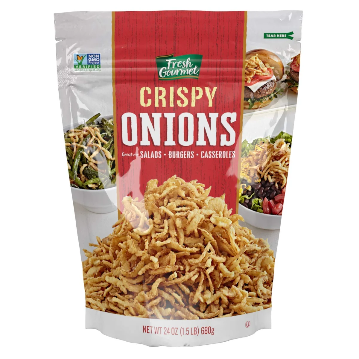 Fresh Gourmet Crispy Onions Only $5.xx (Reg. $13) at Amazon
