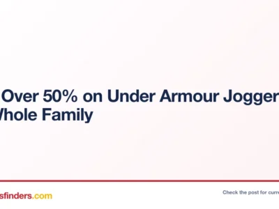 Under Armour Joggers Only $30.97 at Under Armour