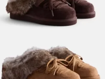 lace up slippers