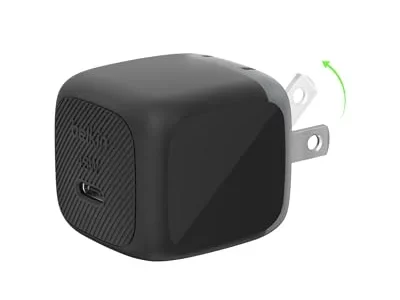 $14.xx* | Belkin 45W Compact USB-C Foldable Charger (Black) at Amazon