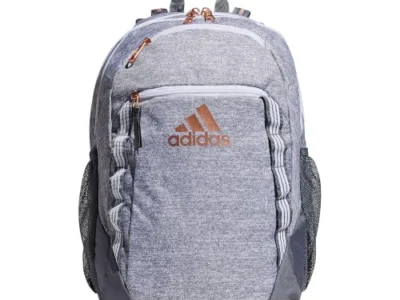 40L adidas Excel 6 School Backpack (Jersey Grey/ Onix Grey/ Rose Gold) $29.xx
