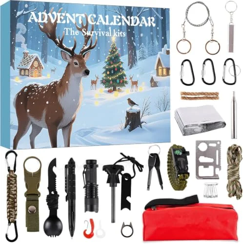 Survival Kit Advent Calendar Only $19.xx (Reg. $36) at Amazon