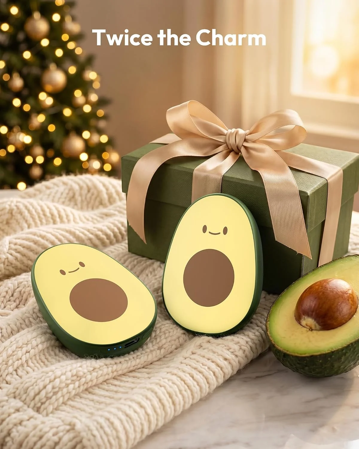 Rechargeable Avocados Hand Warmers 2-Pack Deal