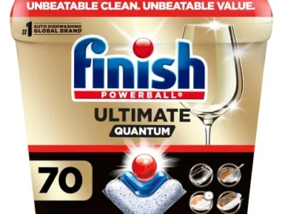 70-Count Finish Ultimate Quantum Dishwasher Pods $12.xx at Amazon