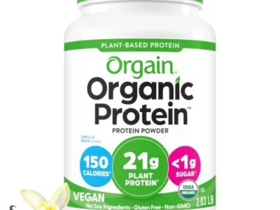 2.03lb Orgain Organic Vegan Protein Powder $15.xx at Amazon