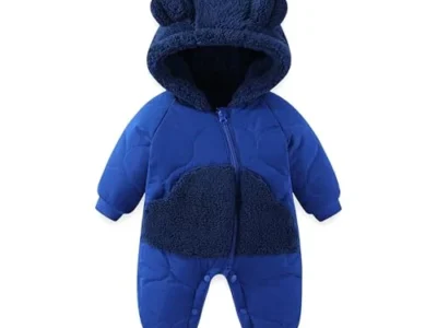 JiAmy Baby Hooded Snowsuit w/ Bear Ears from $10.xx