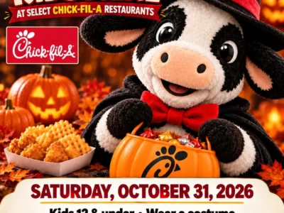 Chick-fil-A Halloween Free Kids Meal: Confirmed Omaha Offer for October 31