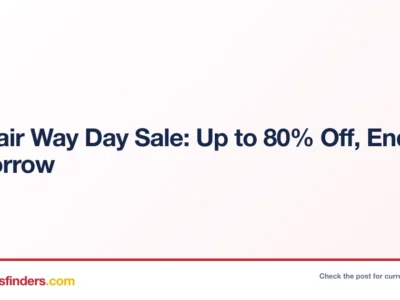 Wayfair Way Day Sale: Up to 80% Off, Ends Tomorrow
