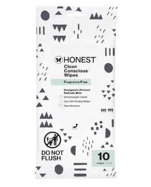 Honest Unscented Baby Wipes 10-Count Deal