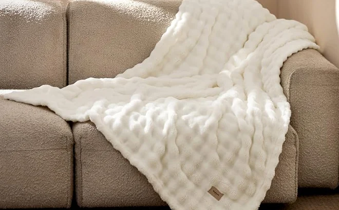 Bubble Throw Blanket Deal