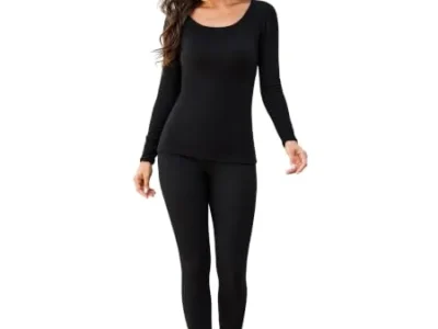 2-Piece Deangelmon Women’s Fleece Lined Thermal Underwear Long Johns Base Layer Set $9.xx at Amazon