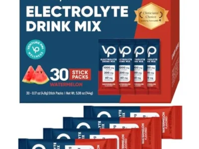 30-Count Venture Pal High Sodium Sugar Free Electrolytes Powder Packet Sticks $10.xx at Amazon