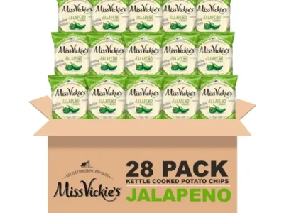 Miss Vickie’s Kettle Cooked Jalapeno Potato Chips 28-Count for $11.xx (Reg $25)