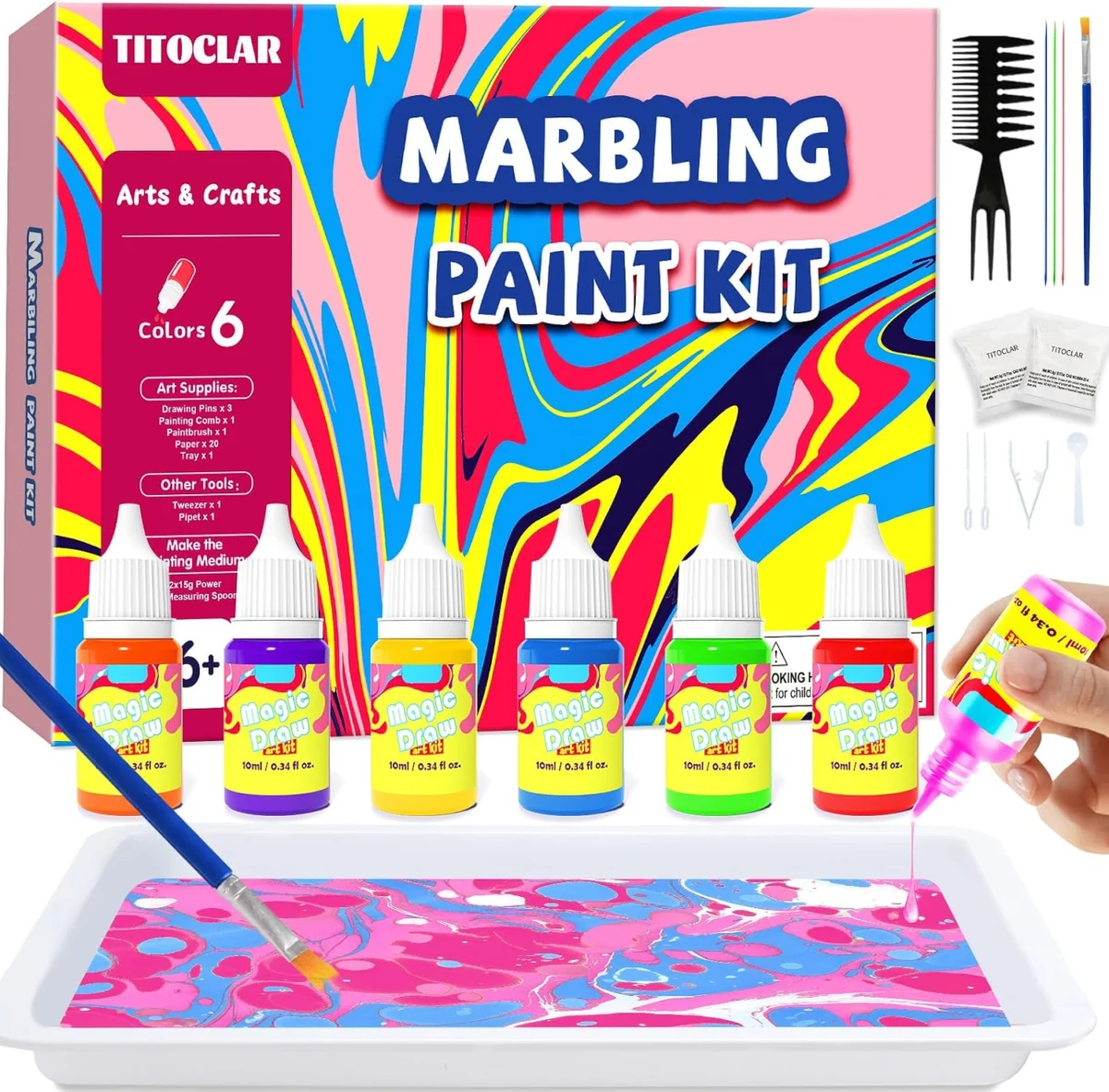 Water Marbling Paint Kit Deal: Save 64%