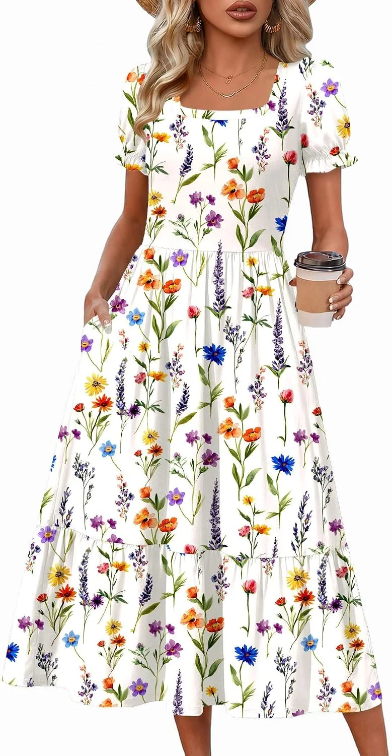 Zeagoo Midi Dress Only $21.xx (Reg. $37) at Amazon