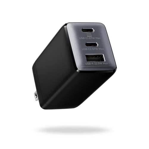 67W Wegear 3-Port GaN USB-C Wall Only $16.xx (Reg. $28) at Amazon