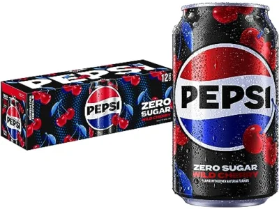 Pepsi Zero Sugar Wild Cherry 12‑Pack Only $5.xx at Amazon