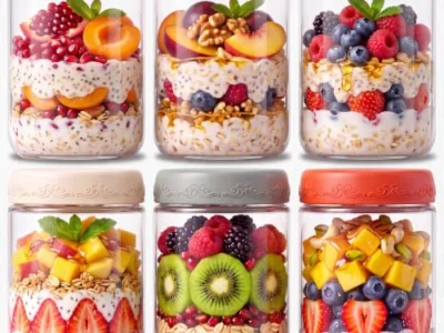 DicraoLea 6-Pack Glass Jars Only $12.xx (Reg. $15) at Amazon