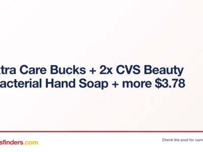Extra Care Bucks + 2x CVS Beauty Hand Soap Only $3 (Save Big) at CVS