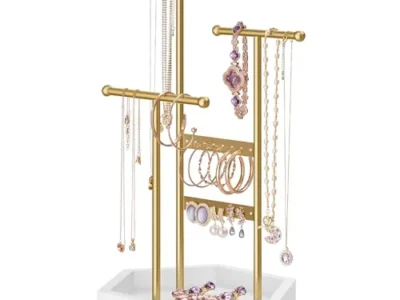 Amazon : SONGMICS Jewelry Holder for Rings, 3 Tiers and 1 Tray, Metal Frame $9.xx (Reg$19) + Free Prime Shipping. #Ad