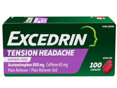 100-Count Excedrin Tension Headache Relief Caplets $7.xx w/ S&S + Free Shipping w/ Prime or on $35.xx+