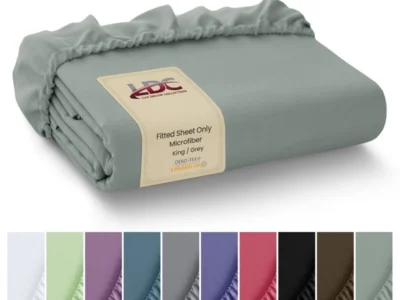 Lux Decor Collection King Fitted Sheet Microfiber 16 Deep Pocket King Size Fitted Sheet Gray 9248c524 13cf 4395 Bb4f Cbbcb0c93f0f.b6f6f289f62a02eafbcfa7d5c48caecb