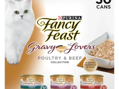 [SnS, AC] $19.xx* | 30-Pk 3-Oz Purina Fancy Feast Gravy Lovers Grilled Wet Cat Food at Amazon